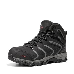 NORTIV 8 - Men's Waterproof Ankle Warm Hiking Boots, Lightweight Outdoor Walking